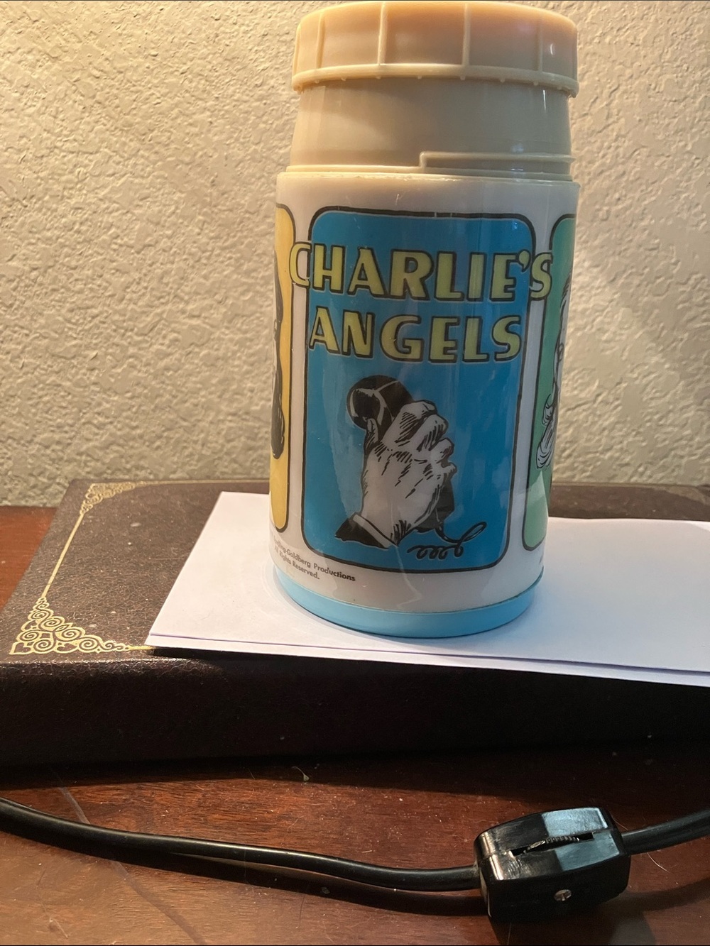 VTG “Charlie’s Angels” Aladdin Thermos for Lunch Boxes circa 1977